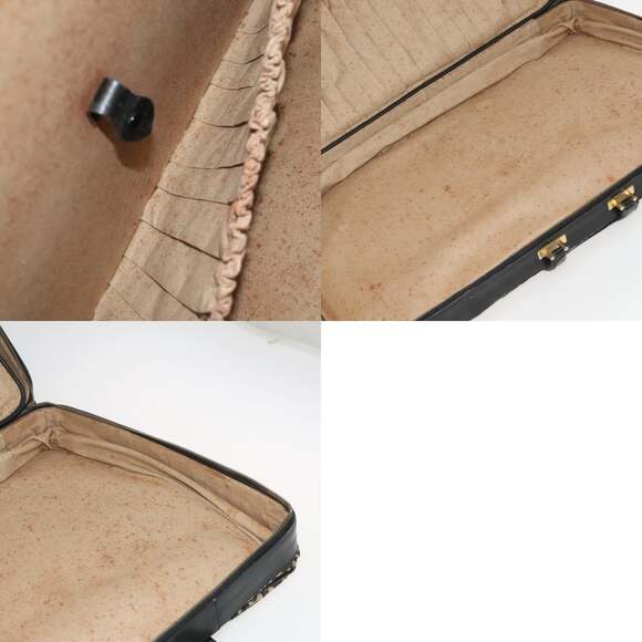 DIOR Trotter Canvas Trunk Navy Gold - Picture 12 of 12